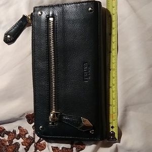 Leather wallet.